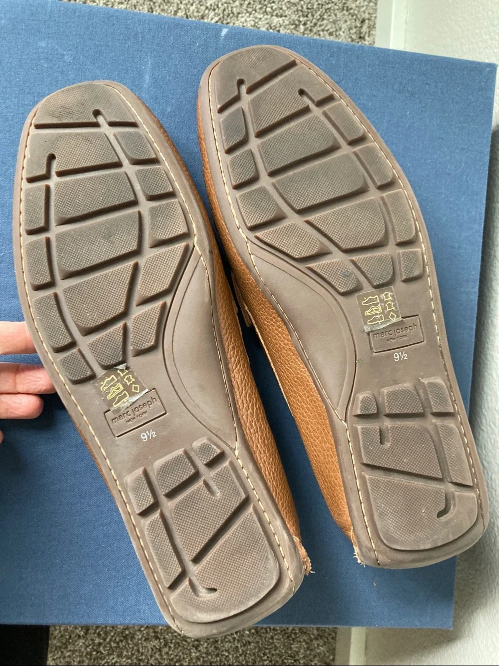 Marc Joseph New York Union Street 2.0 Penny loafers Calf Leather Cognac 9.5